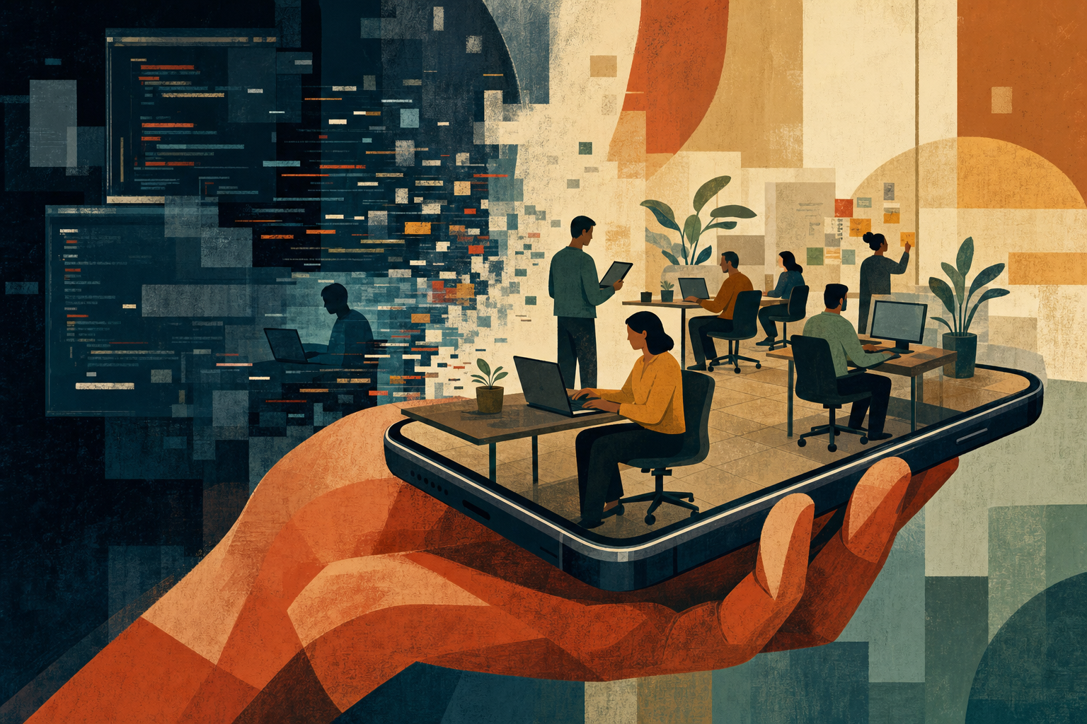 Claude Cowork udvides til mobil og web: AI flytter fra kode til kontor